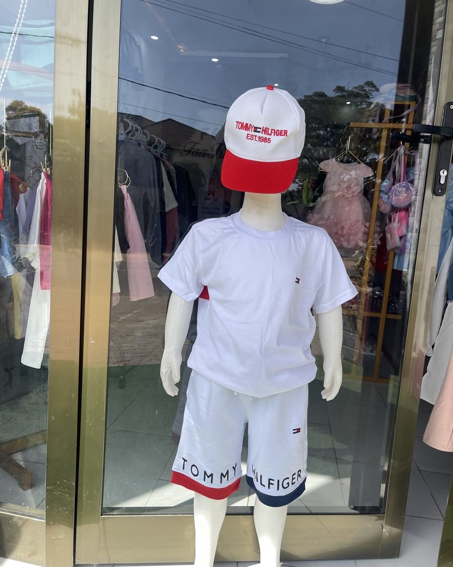 Boys' Classic Tee & Shorts Set — White