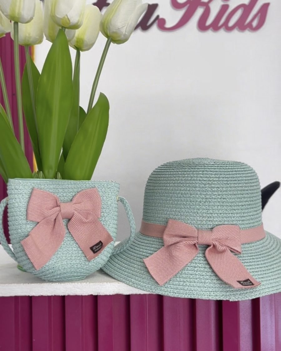 Matching Hat & Bag — Bows